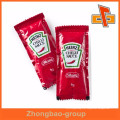 High Sealing Food Grade Folha de alumínio Chill Sauce Sachet Com jag 9g